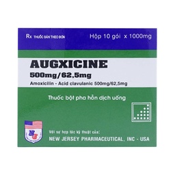 [T06589] Augxicine 500mg/62.5mg Vidipha (H/10gói)