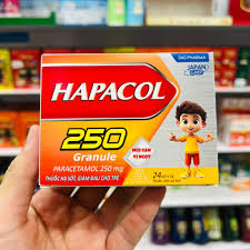 [T07037] Hapacol 250mg Flu DHG Hậu Giang (H/24gói/1.5g)