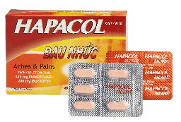 [T07320] Hapacol đau nhức aches & pains DHG Hậu Giang (H/50v)