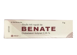 [T07345] Benate Clobetason 0,05% Merap (Tuýp/5g)