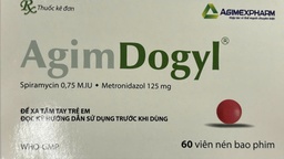 [T07833] AgimDogyl Metronidazol 125mg Agimexpharm (H/60v)