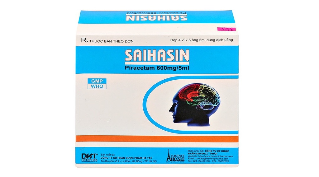 [T08029] Saihasin Piracetam 600mg/5ml DHT (H/20o/5ml)