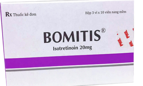[T08038] Bomitis isotretinoin 20mg Phil Inter (H/30v)