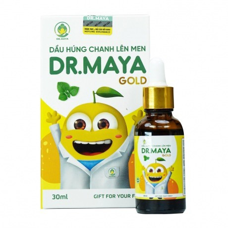 [T08229] Dr. Maya Gold dầu húng chanh lên men Fanmec (Lọ/30ml) ( Mẫu mới của Minion ) Date 10/2026