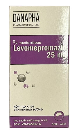 [T08335] Levomepromazin 25mg Danapha (H/1lọ/100v)