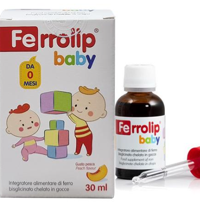 [T08361] Ferrolip baby Ý (Hộp/1lọ/30ml)