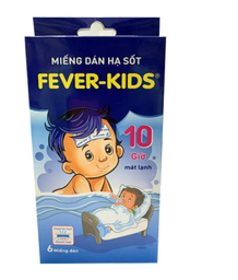 [T08381] Miếng dán hạ sốt FEVER-KIDS (H/6 Miếng)