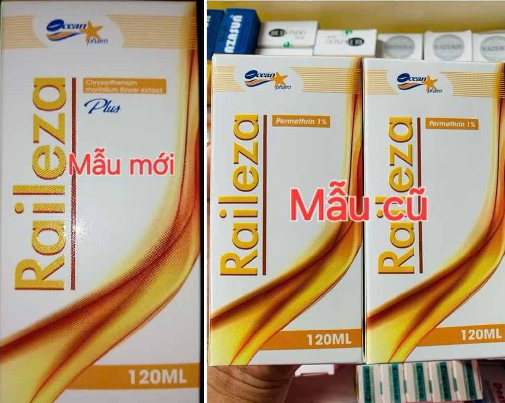 [T08430] Raileza sữa tắm gội trị chấy  Quang Xanh (Lọ/120ml)