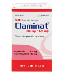 [T08521] Claminat 500mg/125mg Imexpharm (H/12 gói) 