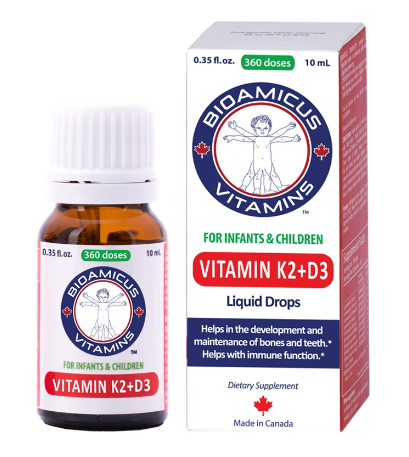 [T08635] Vitamin Bioamicus K2 + D3 Canada (Lọ/10ml) 