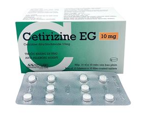 [T08693] Cetirizine EG 10mg Stada (H/100v) 