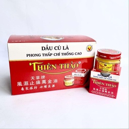 [T08836] Dầu cù là Thiên Thảo (H/12lọ/10g) 