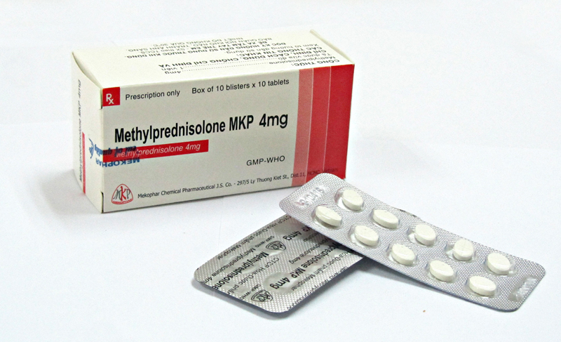 [T09030] Methylprednisolone MKP 16mg Mekophar (H/100v) 