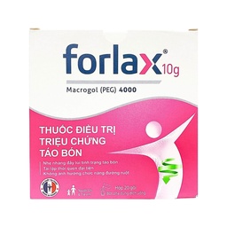 [T09509] Forlax Macrogol 4000 Ipsen (H/20gói) Date 05/2027