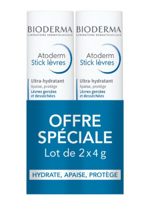 [T10734] Son dưỡng Bioderma (Cặp 2 thỏi) 