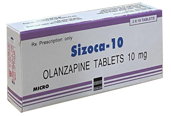 [T11147] Sizoca 10 Olanzapine 10mg Micro Ấn Độ (H/30v)