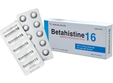 [T11512] Betahistine 16mg DHG pharma (H/30v) Date 08/2027