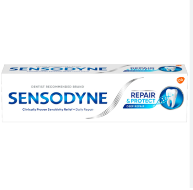 [T11521] Sensodyne repair & protect kem đánh răng gsk (Tuýp/100g) Date 10/2026
