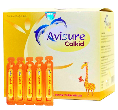 [T11840] Avisure Calkid hương cam (H/30ống/10ml)