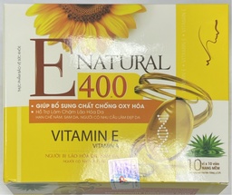 [T12153] E Natural 400 Vitamin E Việt Pháp Hoa Hướng Dương (H/100v)