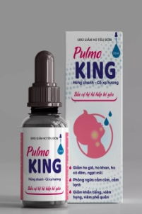 [T12768] Siro Pulmo King Húng Chanh Cỏ Xạ Hương Á Âu (Lọ/30ml) 