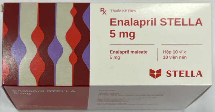 [T13474] Enalapril Maleate 5mg Stella (H/100v)