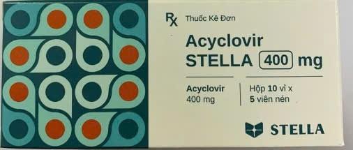 [T13543] Acyclovir 400mg Stella (H/50v)