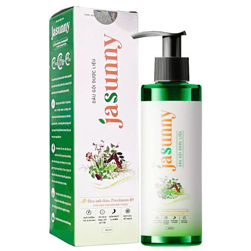 [T13571] Dầu Gội Jasunny Hoa Anh Thảo Meracine (Chai 220ml)