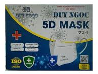 [T13904] Khẩu trang 5D Mask Duy Ngọc (H/100c)
