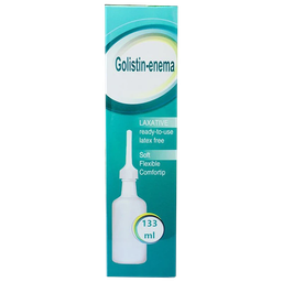 [T14027] Dung dịch thụt trực tràng Golistin Enema (Lọ/133 ml)