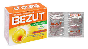 [T14076] Viên Ngậm Thanh Họng Bezut Không Đường Cam Vinacare (H/20v)