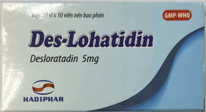 [T14124] Des-Lohatidin Desloratadin 5mg Hadiphar (H/100v)