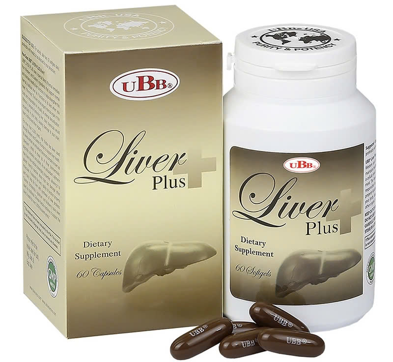 [T14156] Liver Plus UBB (Lọ/60v)