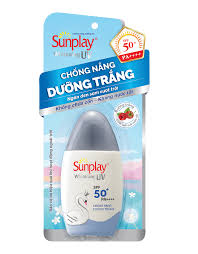 [T14200] Sunplay Whitening UV Chống nắng dưỡng trắng SPF 50+ (Lọ/30g) (nắp xám)