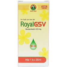 [T14317] RoyalGSV Desloratadin 0.5mg GSV (Lọ/30ml)
