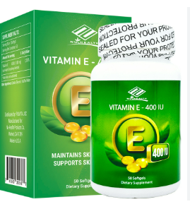 [T14388] Viên uống bổ sung Vitamin E 400IU Nu-Health (L/50v) Date 10/2025
