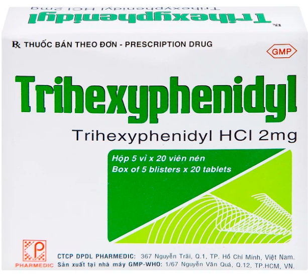 [T14554] Trihexyphenidyl 2mg Pharmedic (H/100v)