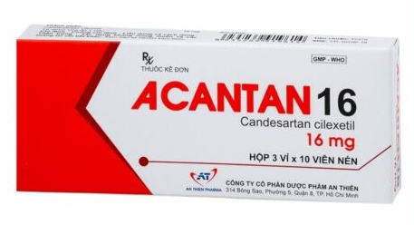 [T14556] Acantan Candessartan 16mg An Thiên (H/30v)