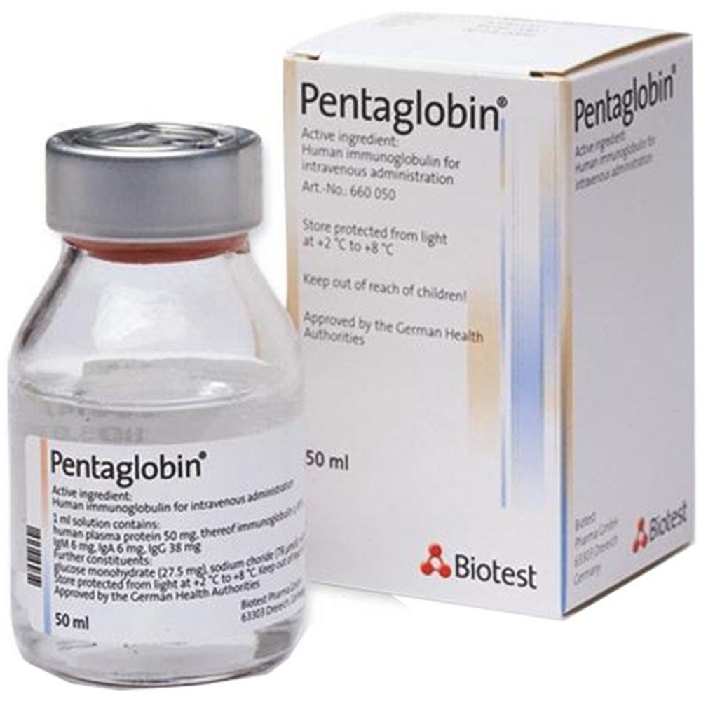 [T14685] Pentaglopin 50ml globutin truyền Đức (Lọ/50ml) 