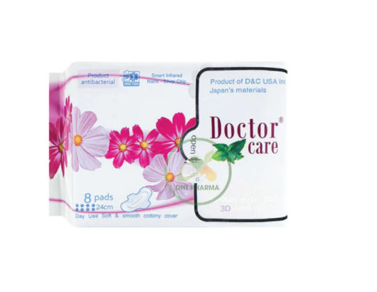 [T14753] Băng Vệ Sinh Ban Ngày Doctor Care (Gói/8 miếng) Màu Trắng 