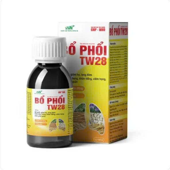 [T14782] Siro Bổ Phổi TW28 (Lọ/100ml)