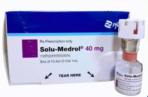 [T15032] Solu Medrol 40mg Pfizer (H/10lọ/1ml) 