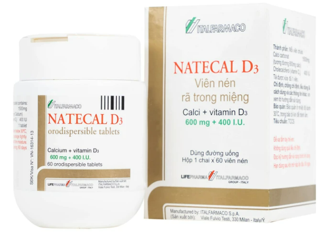 [T15110] Natecal D3 Italfarmaco (H/Lọ/60v) Date 03/2027