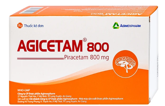 [T15146] Agicetam Piracetam 800mg Agimexpharm (H/100v)