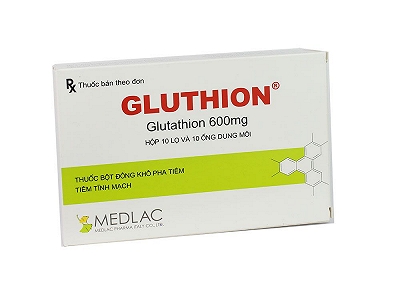 [T00103] Gluthion Glutathione 600mg tiêm Medlac (H/10lọ/10o)