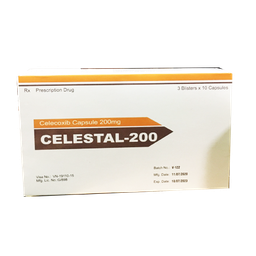 [T00396] Celestal Celecoxib 200mg Ấn Độ (H/30v)