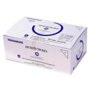 [T00495] Kim Truyền Tĩnh Mạch 25G Vinahankook (H/50c) (Kim Cánh Bướm Nylon) Trẻ Em