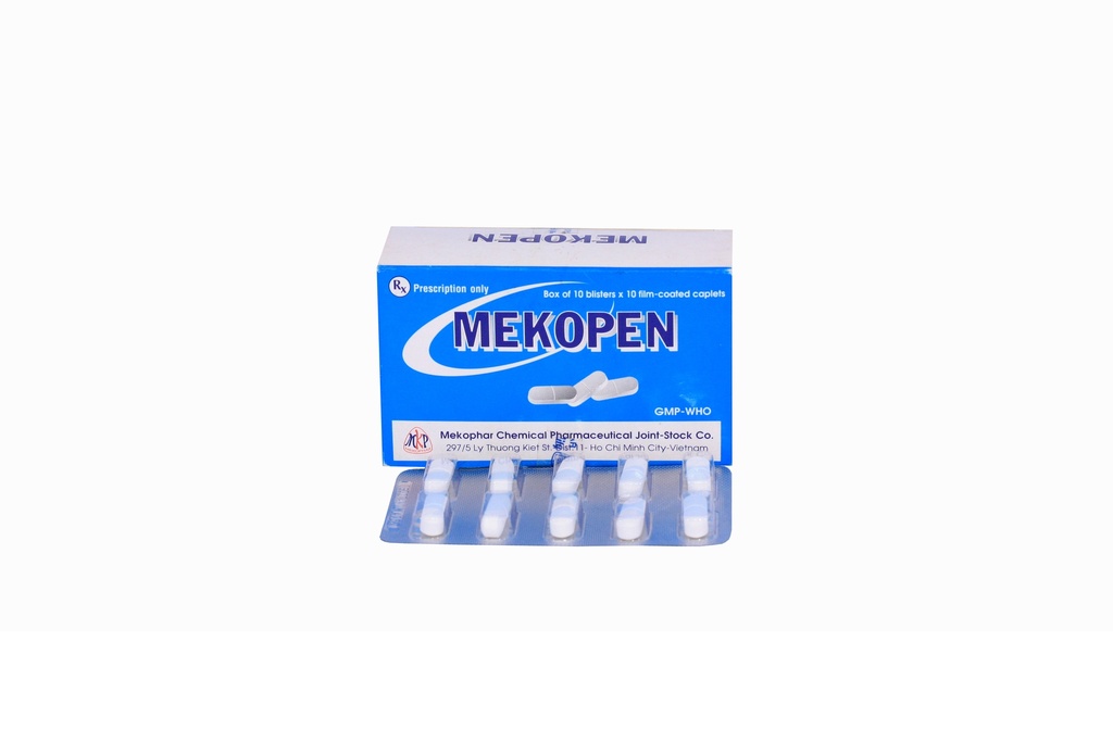 [T00515] Mekopen Penicillin V 1.000.000UI Mekophar (H/100v) 