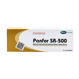 [T00581] Panfor Sr Metformin 500mg Mega (H/100v) Date 11/2026