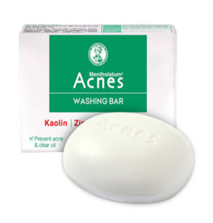 [T00739] Acnes Washing Bar xà phòng Rohto (Bánh/75g) Date 09/2027